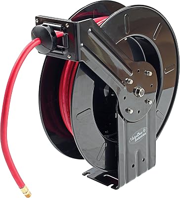 John Dow Industries JDM-1250 12 50 Medium Pressure Professional Hose Reel