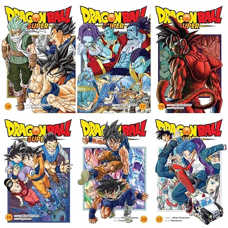 The Dragon Ball Super Manga Series 6 Books Collection (Vol. #16 - #21)