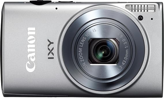 Canon IXY 610F Digital Camera, Approx. 12.1 Megapixels, 10x Optical Zoom, Silver, IXY610FSL