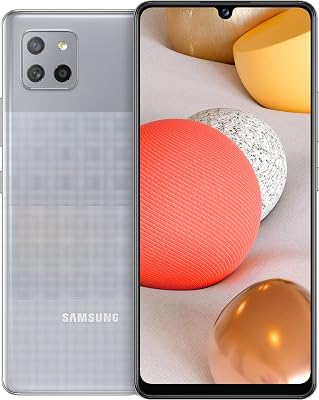 Samsung Galaxy A42 5G, Factory Unlocked Smartphone, Android Cell Phone, Multi-Lens Camera, Long-Lasting Battery, US Version, 128GB, Gray Renewed
