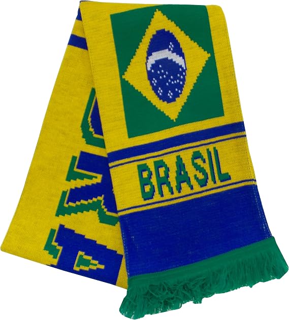 Brazil Football scarf