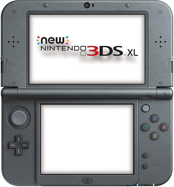 Nintendo Handheld Console 3DS XL - New Nintendo 3DS XL Metallic - Black