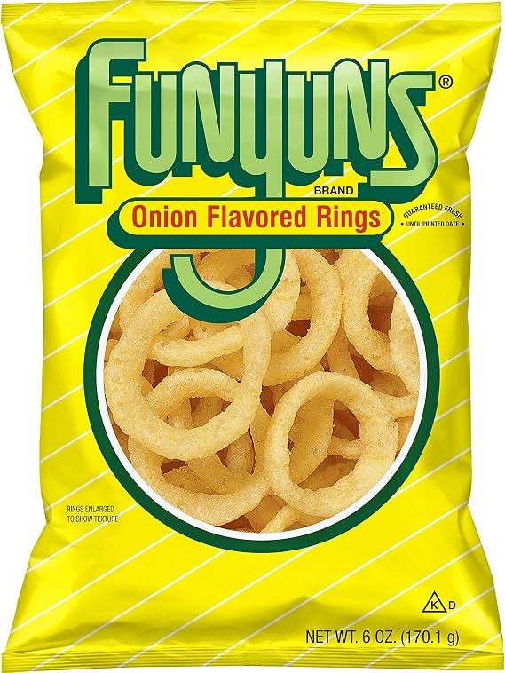 Funyuns Onion Flavored Rings, 6 oz. Bag
