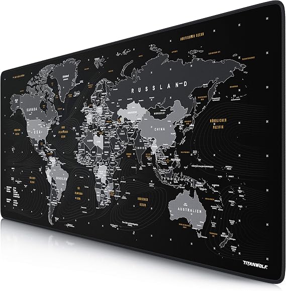 Varainte World Map Mousepad