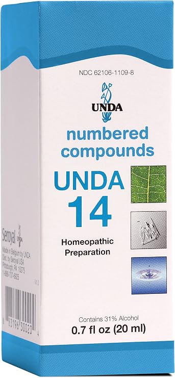 UNDA 14 Numbered Compounds, 0.7 fl. oz.