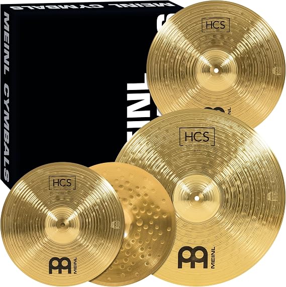 Meinl HCS Cymbal Set 20" Ride,16" Crash,14" HiHat - Cymbal Set