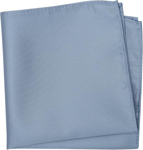 Solid Pocket Square for Men's Suits and Blazers