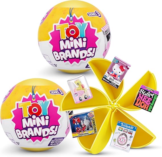 5 Surprise 77241-B Toy Mini Brands Series 2 Wave 2 5 Pack Mystery Collectible Capsule for Ages 3