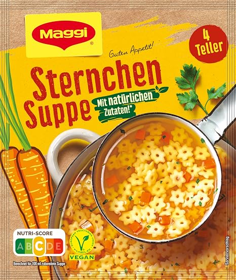 Maggi Guten Appetit Star Soup Pack of 1 (1 x 104 g)