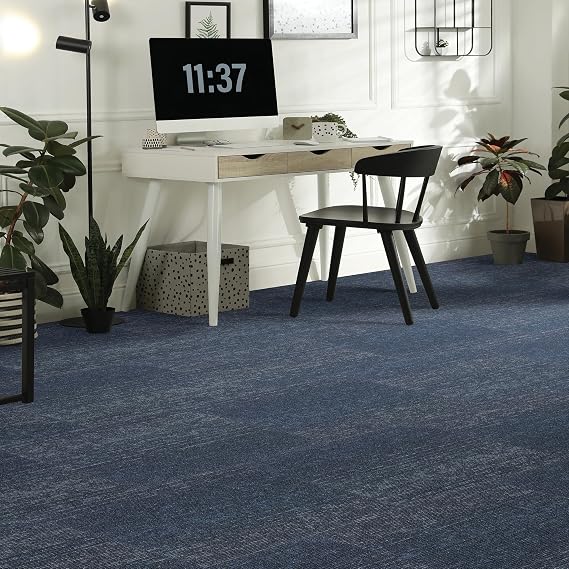 Mohawk Elite 8" x 8" Carpet Tile Sample with Premium Nylon and EcoFlex One Cushion in Loring Heights