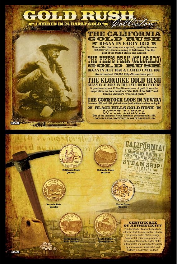 American Coin Treasures Gold Rush Collection