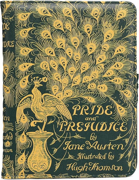 Pride and Prejudice Universal Kindle Cover Case Vintage Book Cover Design, Fits Kindle Paperwhite, Kindle and Kobo eReaders