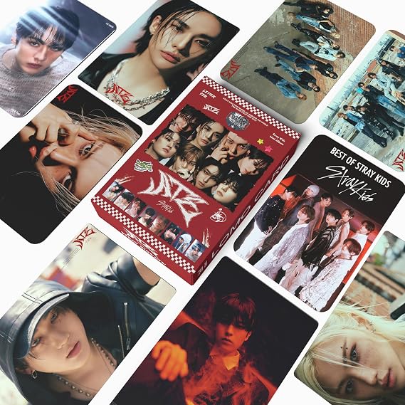 55PCS Non-Duplicate Kpop Album Photocards Lomo Cards Gift for Boys and Girls