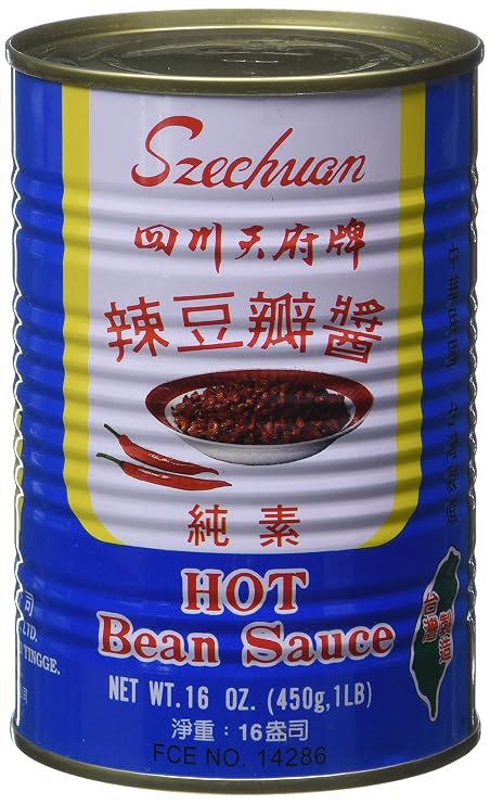 Szechuan Hot Bean Sauce, 16 Ounce