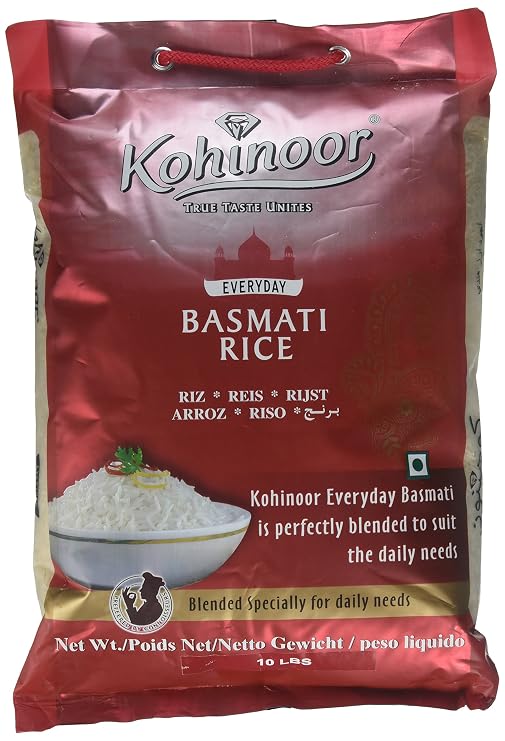 Kohinoor, Basmati Rice, 10 Pound(LB)