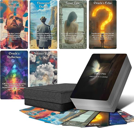 The Truth Oracle Cards, Revealing The Truth Oracle Deck with Meanings on Them for Beginner