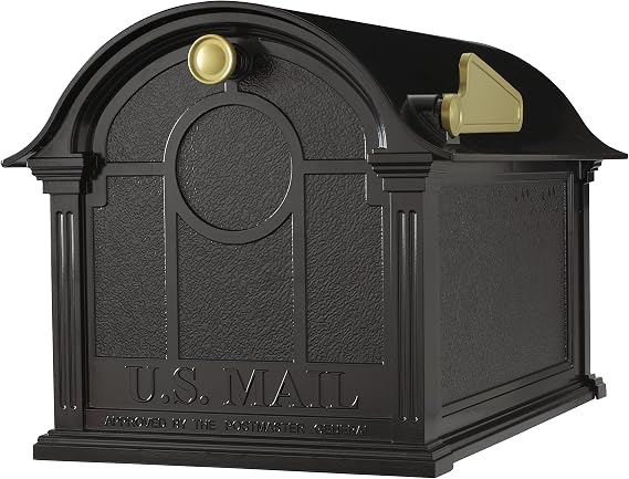 Whitehall Products Balmoral Aluminum Mailbox 21" L x 14" H