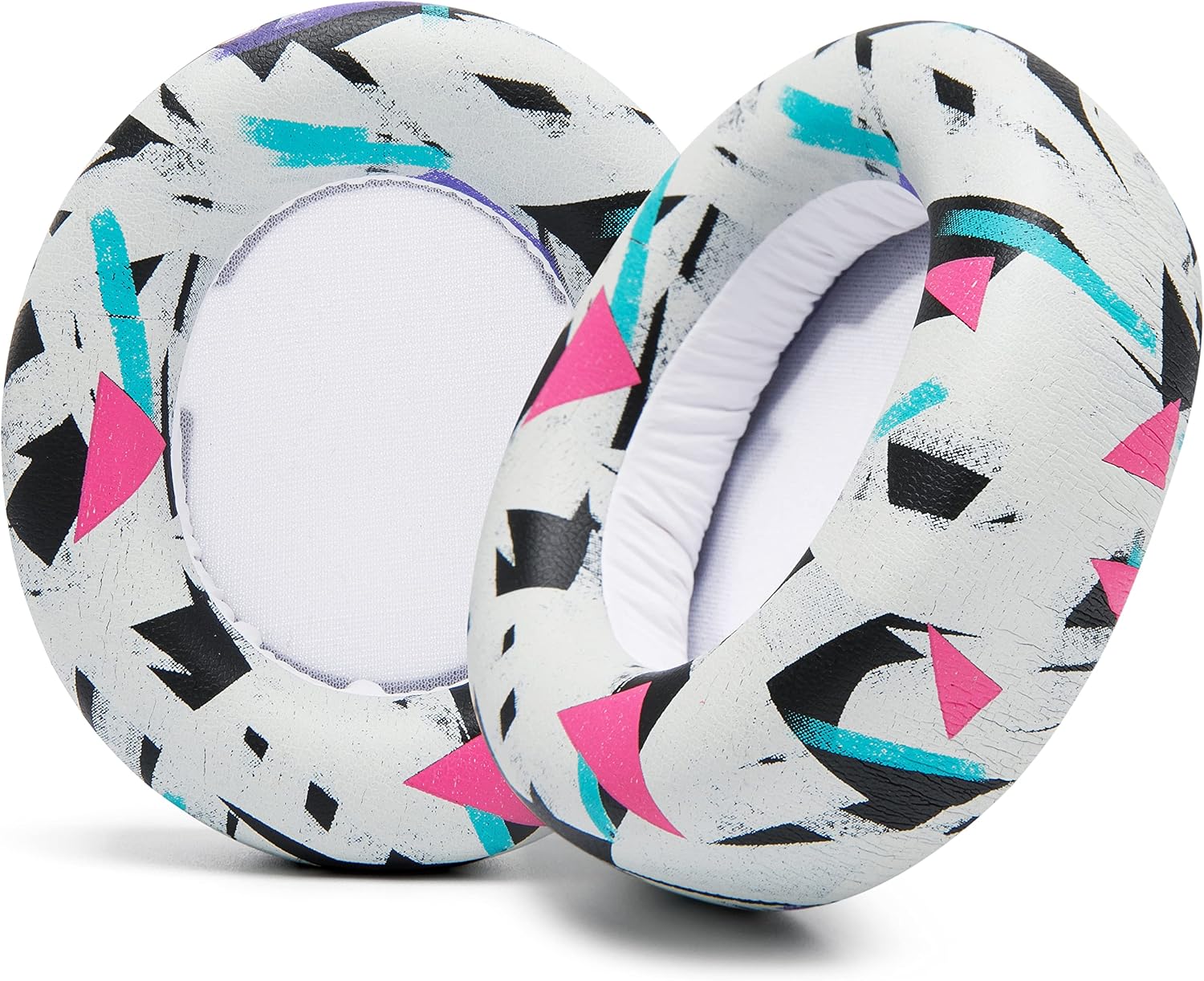 WC Upgraded Replacement Earpads for Steelseries Arctis Nova Pro Wireless Made by Wicked Cushions | Improved Durability, Thickness, Softer Leather, and Sound Isolation | 90's White