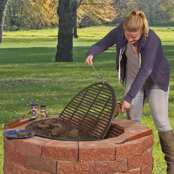 Pilot Rock - Foldable Cooking Grate 35" Diameter - Made in the USA