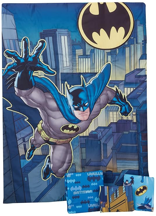 Warner Brothers Batman 4 pc Toddler Bedding Set