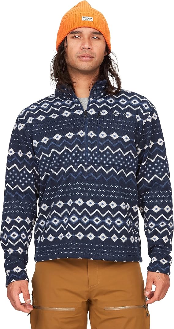 MARMOT Men's Drop Line 1/2 Zip Fleece Jacket