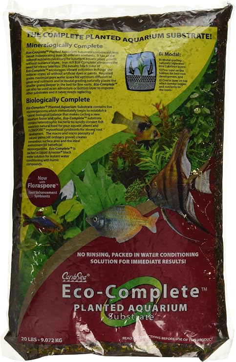 Carib Sea ACS00771 Planted Substrate for Aquarium, 2/20-Pound, Red Set of 2