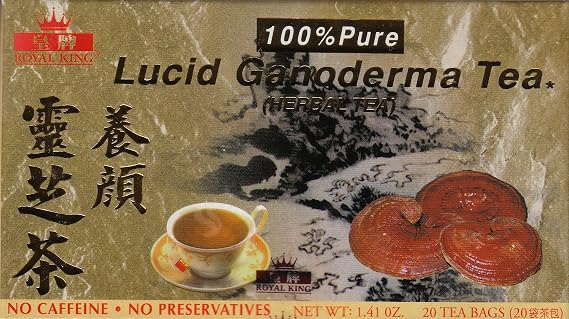Royal King Lucid Ganoderma Tea - 20 Tea Bags