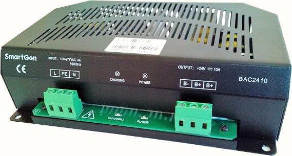 BAC2410-24V (24V/10A, 90-305VAC, 50/60Hz) Battery Charger