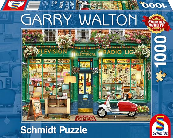 Schmidt | Garry Walton: Electronics Store (1000 pieces) | Jigsaw Puzzle | Ages 12+