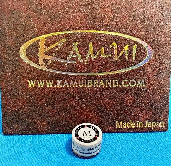 Kamui Clear Brown CUE TIP 14mm Medium